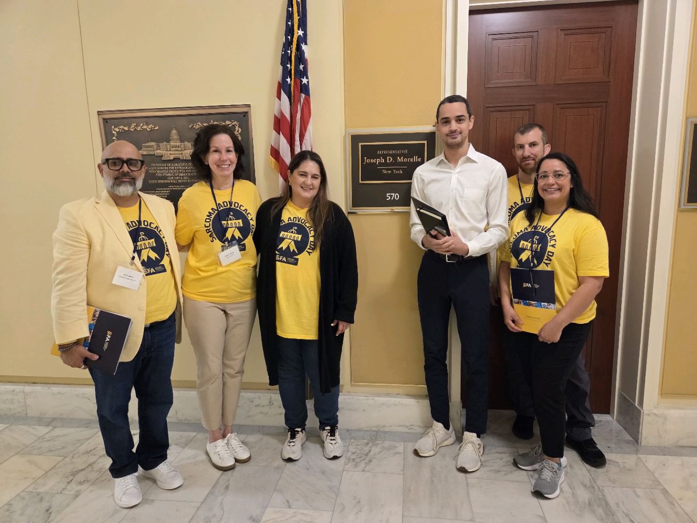 Sarcoma advocates meeting in Washington.